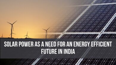 Solar Power as a need for an energy efficient future in India
